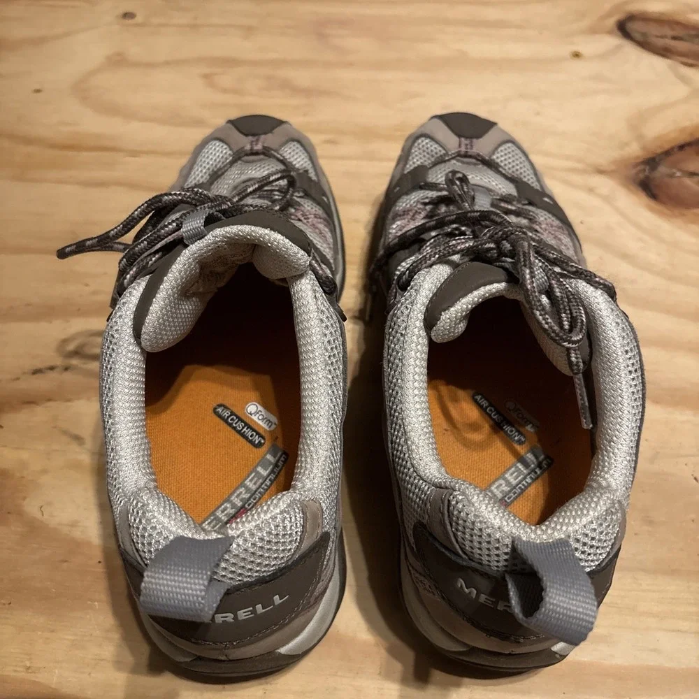 Merrell Women's Hiking Shoes Sz 7.5 Siren Sport Elephant Pink Vibram J13888
